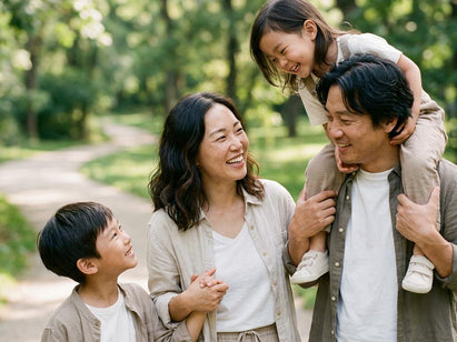 Natural botanical ingredients for 3 gentle essentials for families with sensitive skin - organic beauty editorial image