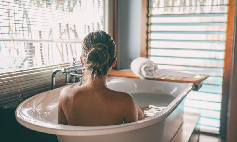 Best relaxing bath products for bathtub bliss image