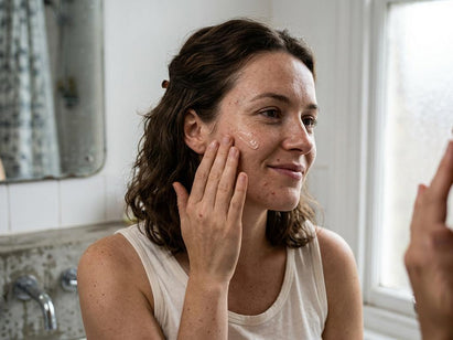 Natural botanical ingredients for best serum for your 20s - organic beauty editorial image