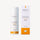 Green People Self Tan Lotion bottle stands next to its matching white and orange packaging box on a white background. image
