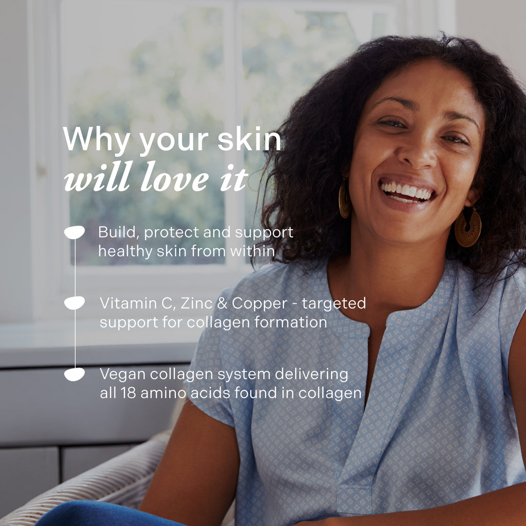 Advanced Pro Collagen Skin Defence Supplement skin benefits