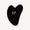 Obsidian Gua Sha Facial Massage Tool image