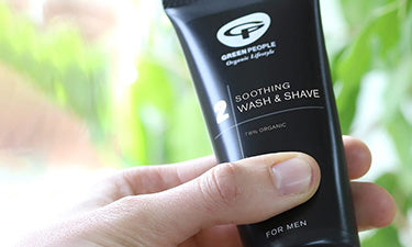 Men’s organic skin care image