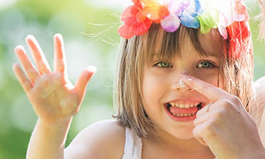 Organic sun creams for children image