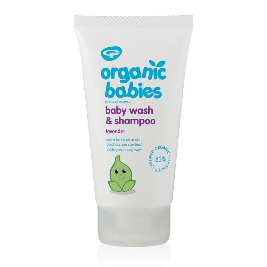 Green People Baby Wash & Shampoo - Lavender (150 ml)