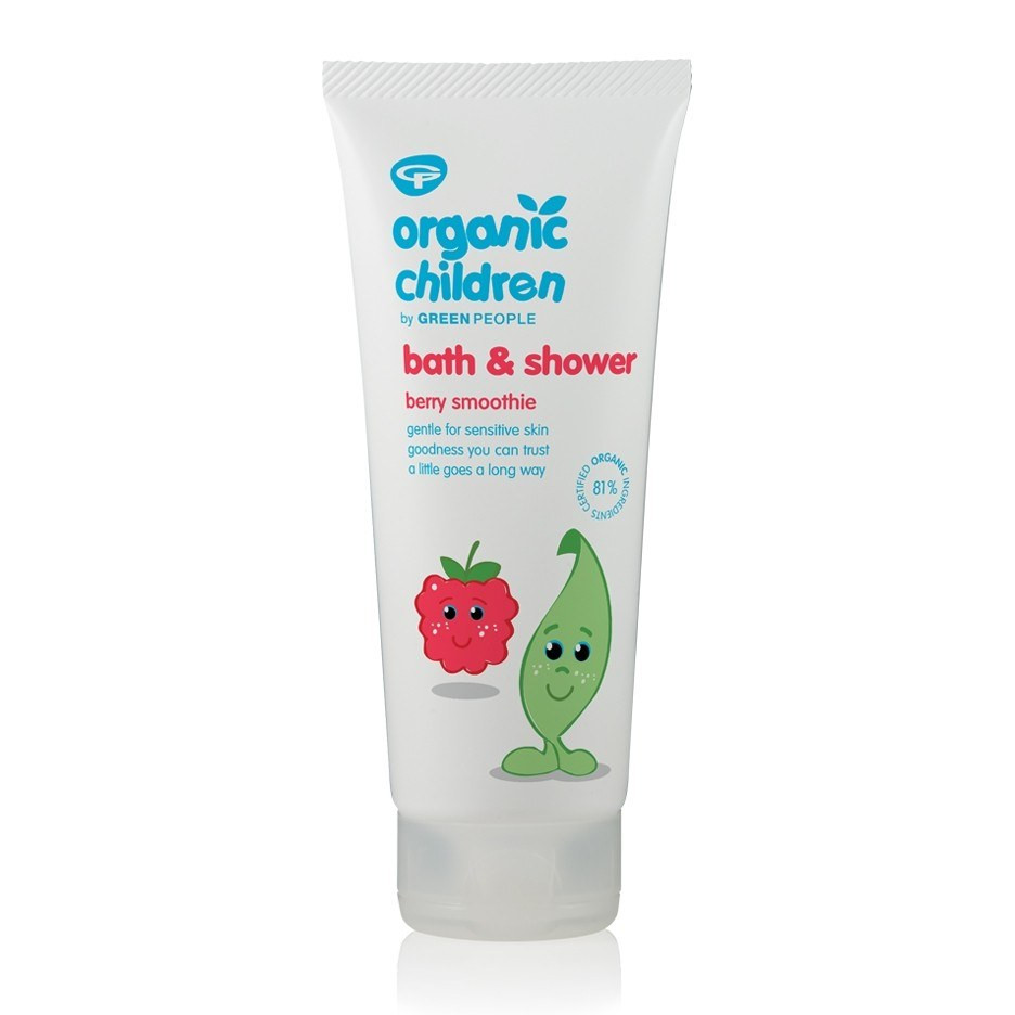 Green People Organic Children Bath & Shower - Berry Smoothie (200 ml)