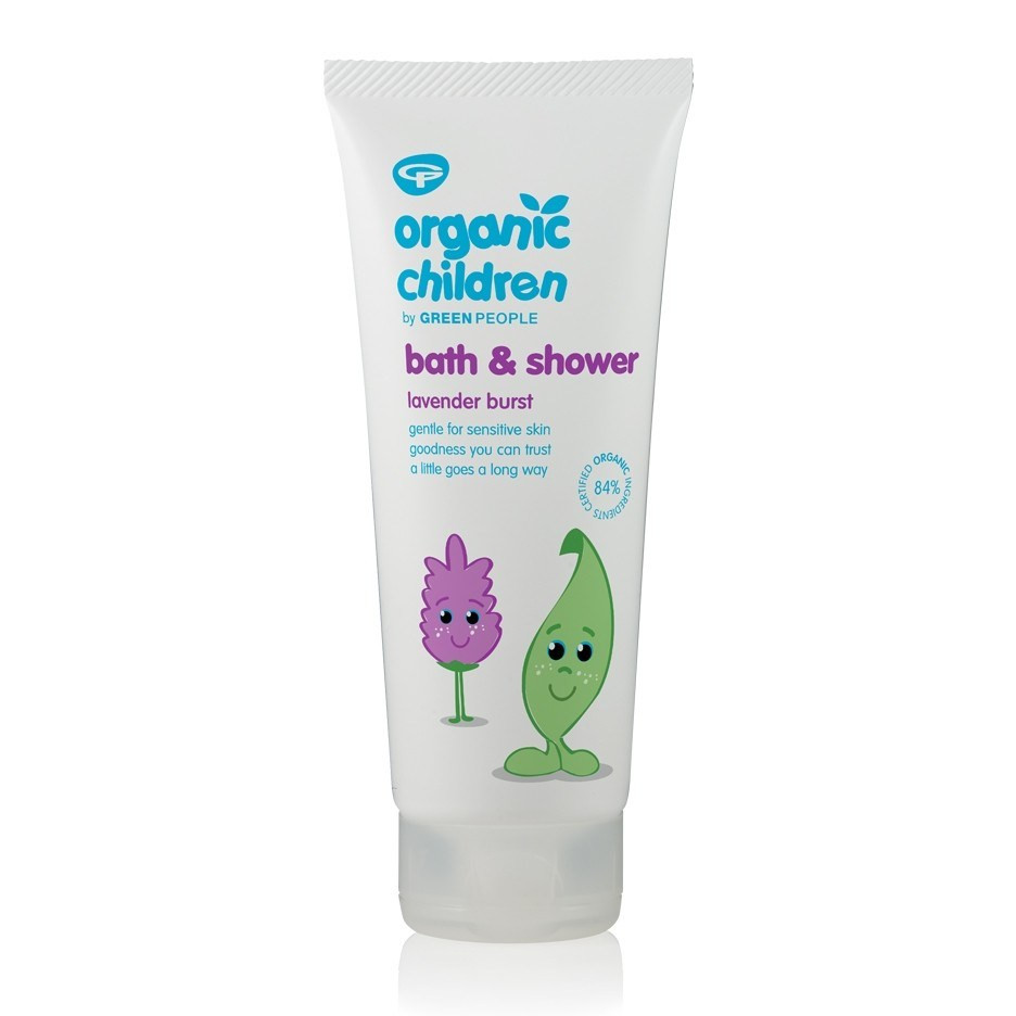 Green People Organic Children Bath & Shower - Lavender Burst (200 ml)